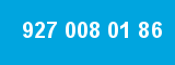 927 008 01 86 927 008 01 86